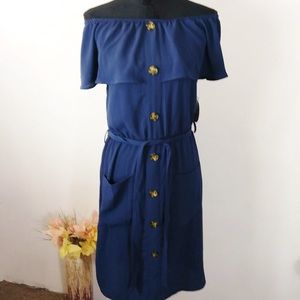 Navy Blue Dress